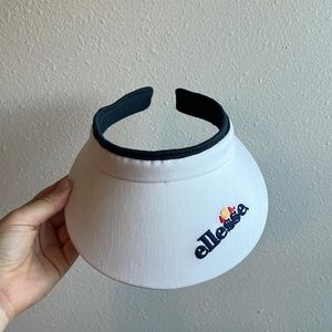 Vintage ellesse tennis visor RARE preppy hat
